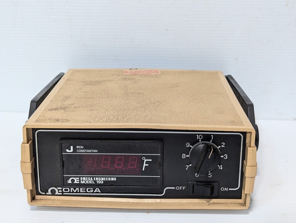 Omega 199-JF-X-X-DSS Iron Constantan Thermometer+Returns