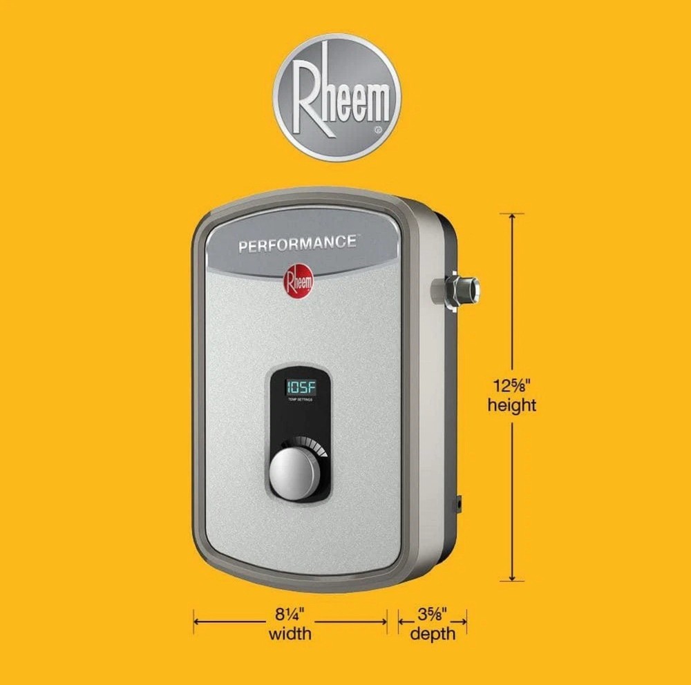 Rheem Performance RETEX-13 13kW 240-Volt Self-Modulating Electric Tankless Water