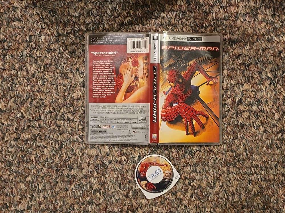 Spider-Man (Uni Media Disc, 2002) TESTED WORKING