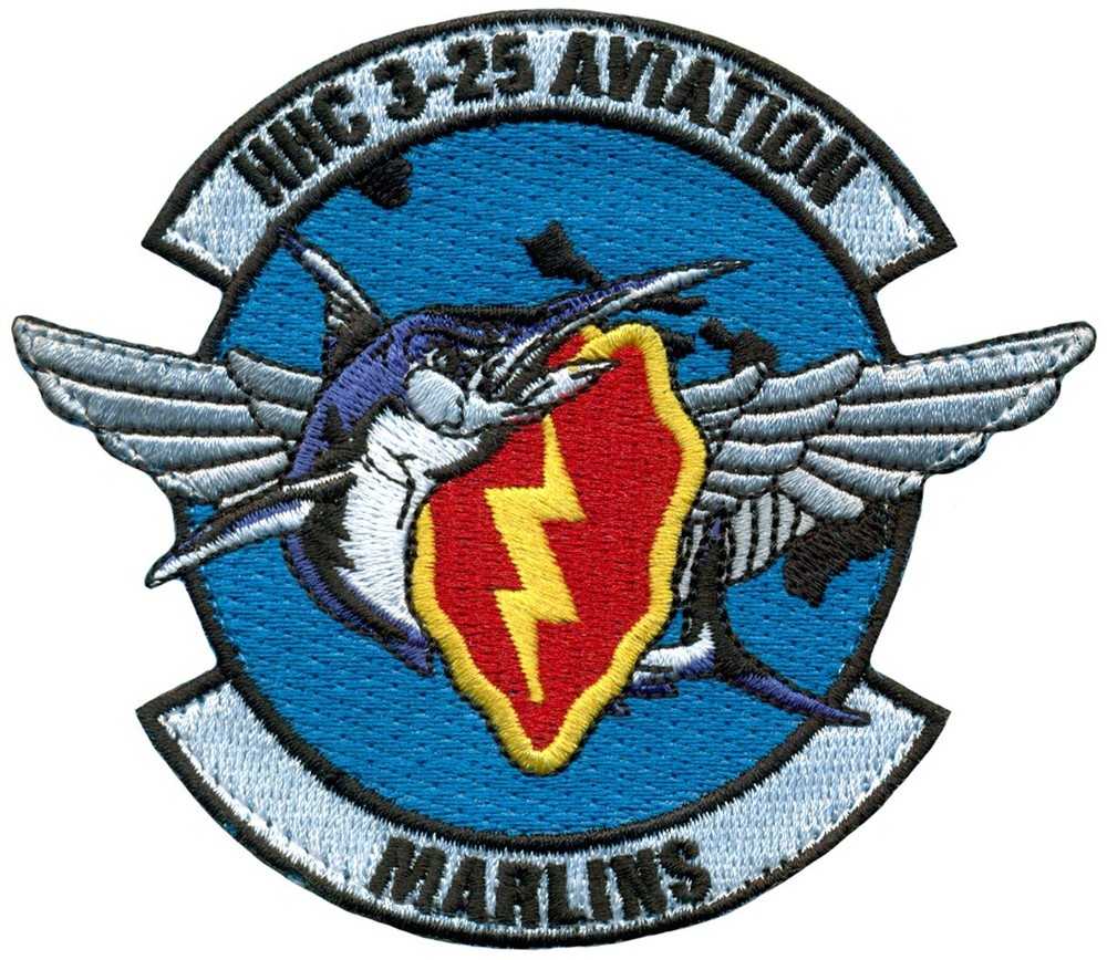 US ARMY HHC 3rd BATTALION 25th AVIATION REGIMENT PATCH