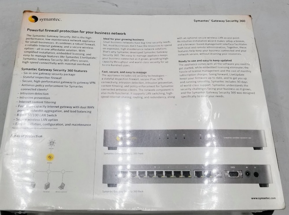 Symantec Gateway Security 360 SGS360