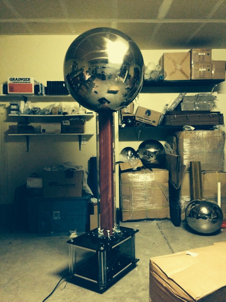 Van de Graaff generator Tesla Coil Discharge Wand