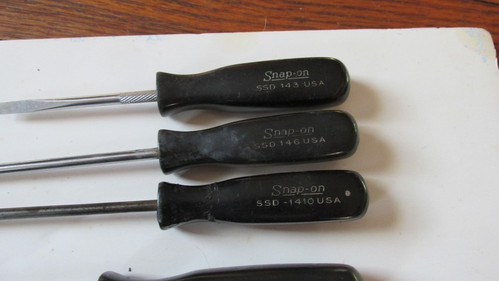 SNAP-ON TOOLS SCD80 CABINET SCREW DRIVER SET 7 PIECES