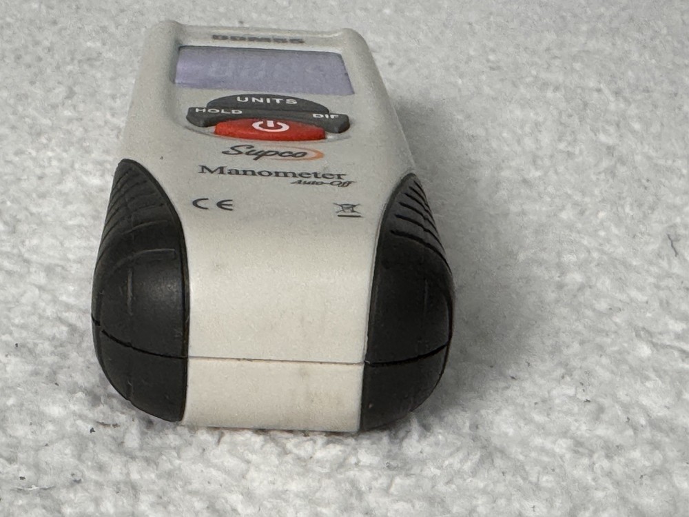 Supco DDM55 Dual Input Digital Differential Manometer with LCD Display