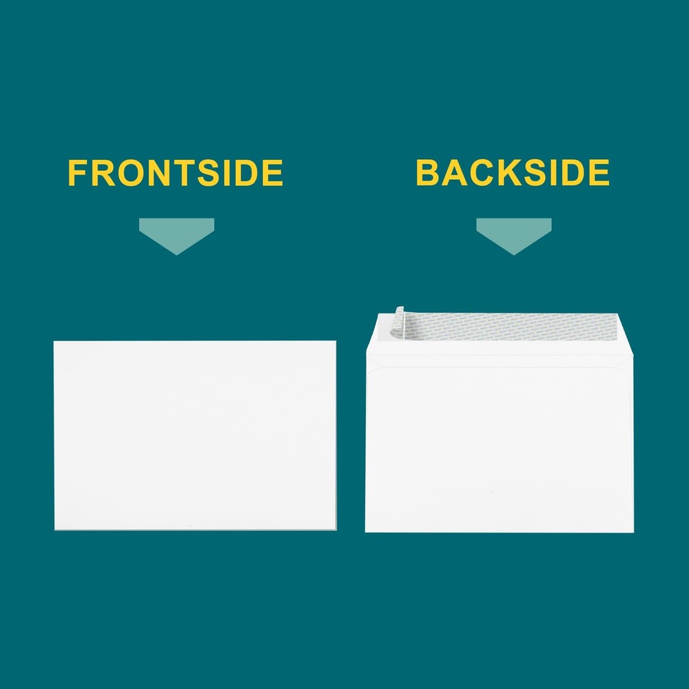 EnDoc 9x12 Booklet Envelopes - 15 pack - Mailing Envelopes Self Seal with Pee...