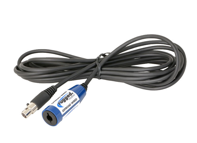 Rugged Radios RRP696PLUS 2 Place Offroad Intercom Kit Cables Headsets