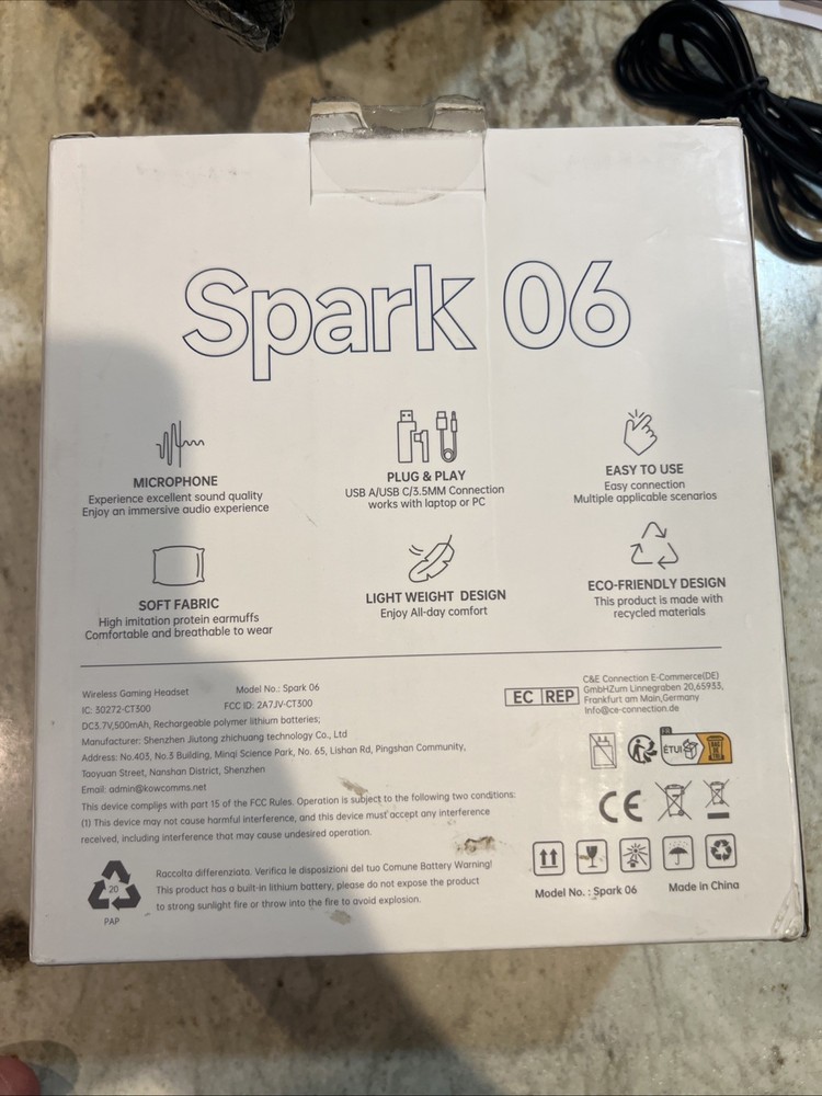 Spark 06 Wireless Headset- Pink