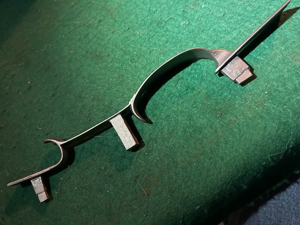 9 1/4' steel muzzle loader rifle  trigger guard  NOS                  #9