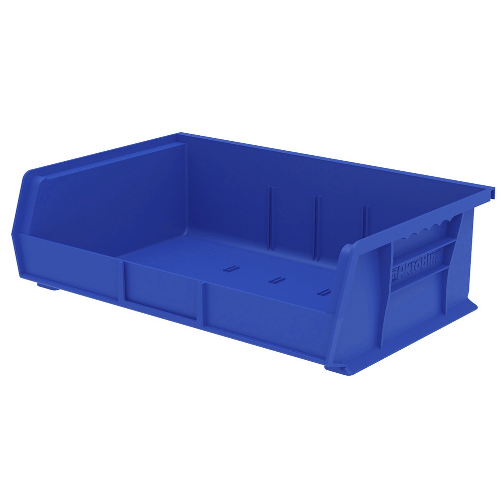 (6 Pack) 30255 AkroBins 11" x 16-1/2" x 5" Plastic Stackable Storage Container