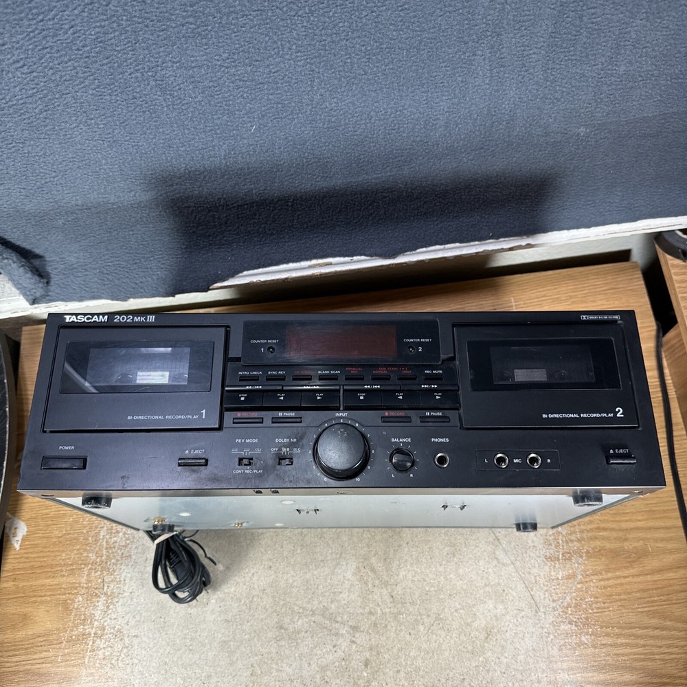 Tascam 202 MKIII Analog Multi Track Recorder READ