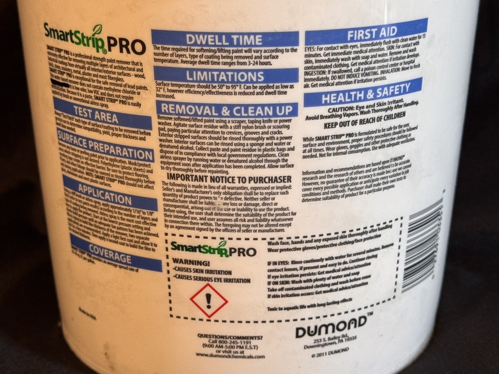 Dumond SmartStrip Pro Paint Remover 1 gal