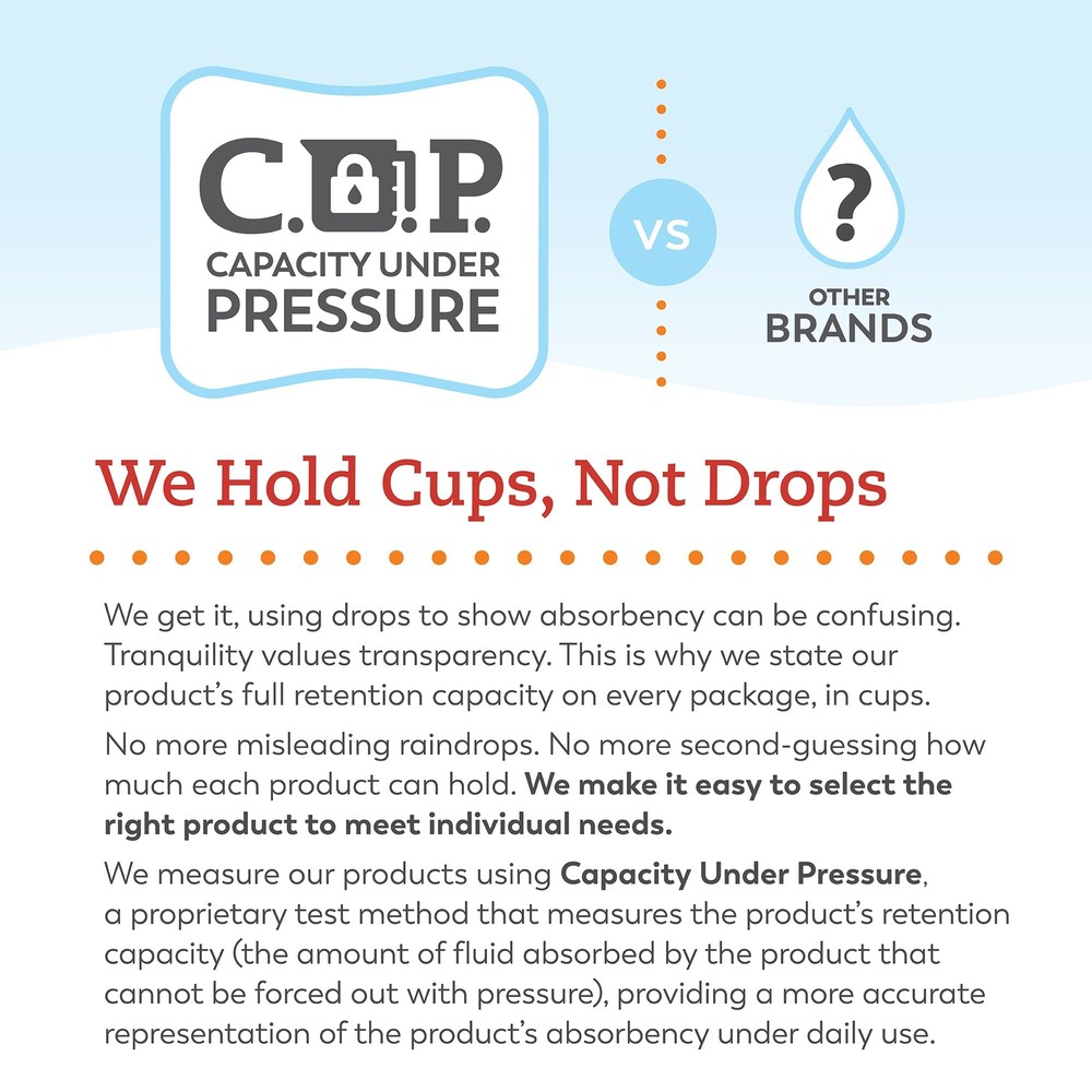 Tranquility Disposable Underwear 2X-Large 48 Ct