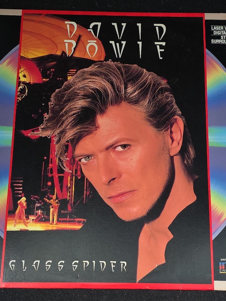 David Bowie Glass Spider Lazerdisc