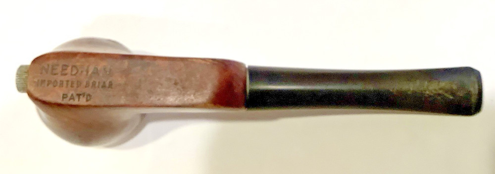 NEEDHAM Smoking Pipe Vintage Pat.# BRIAR