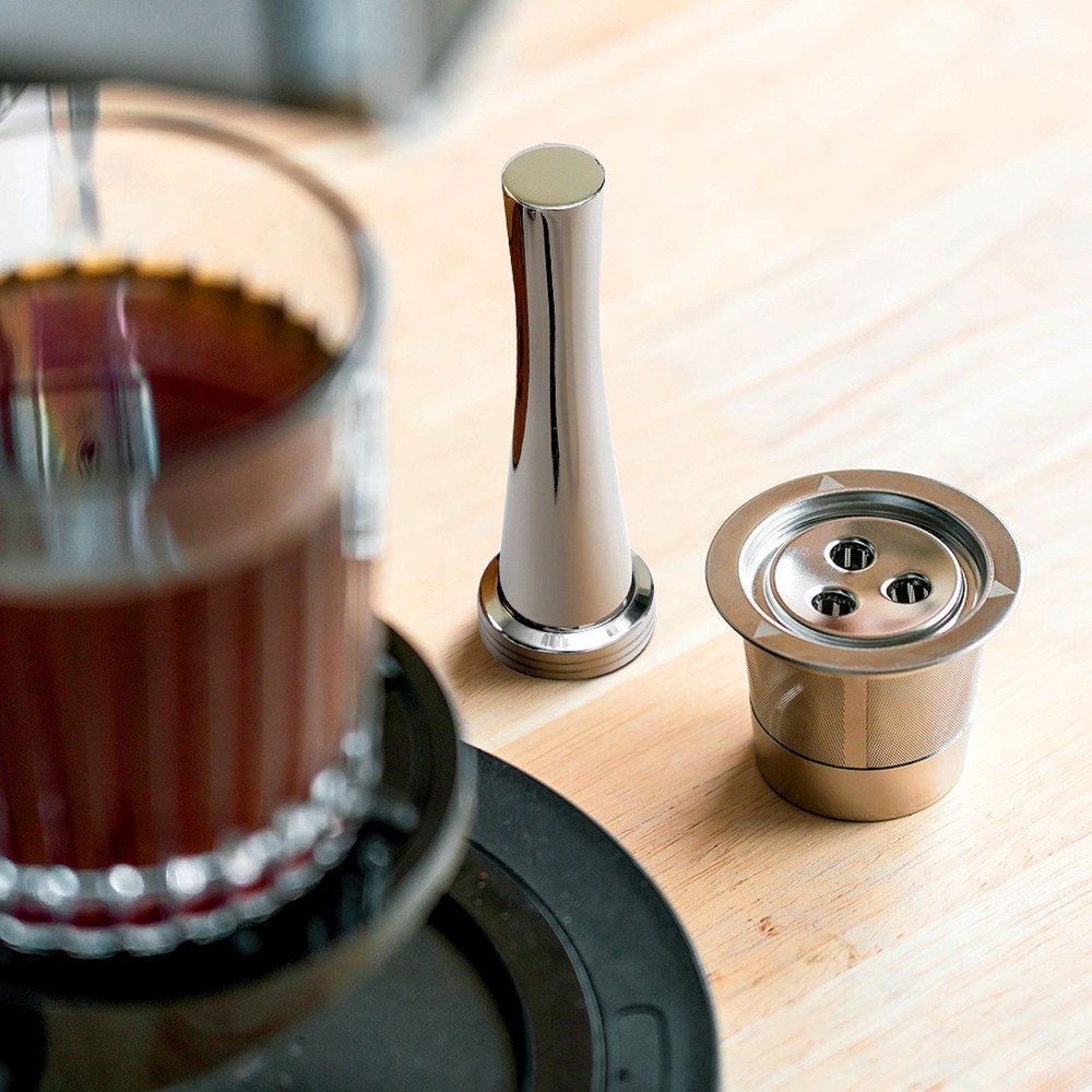Stainless Steel Capsule Filter Shell Accessory For Ninja Coffee Machine