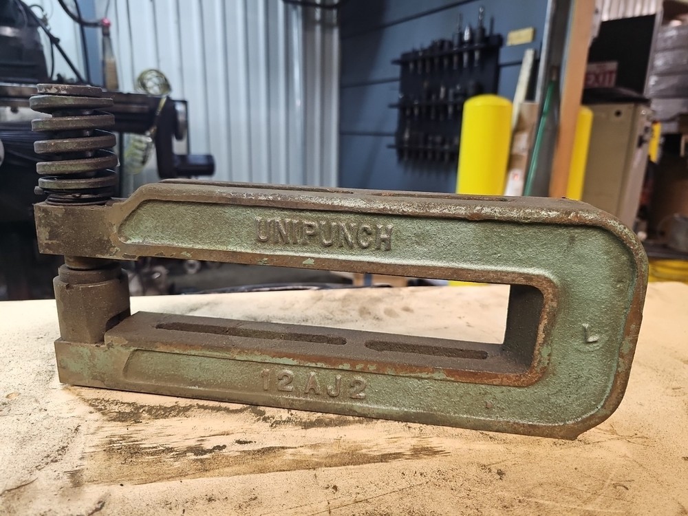 Unipunch 12 AJ2 Punch Holder Frame #7