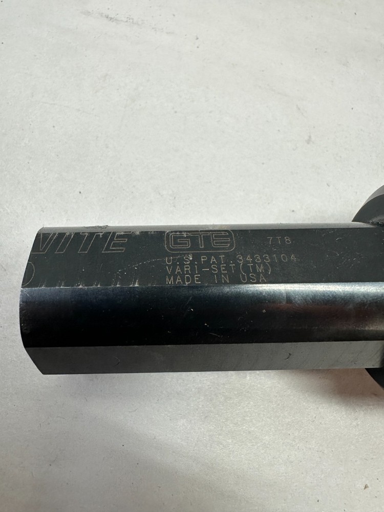 Valenite Vari-Set EBN-2 Finish Boring Head and Shank!