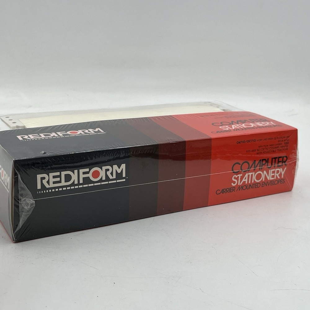 VTG Rediform 100 Envelopes Computer Stationary Size #9 Dot Matrix Printer New