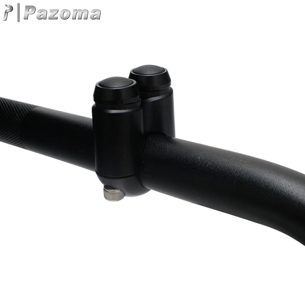 7/8" Handlebar Switch 2 Button Momentary Switch For Harley Chopper Cafe Racer