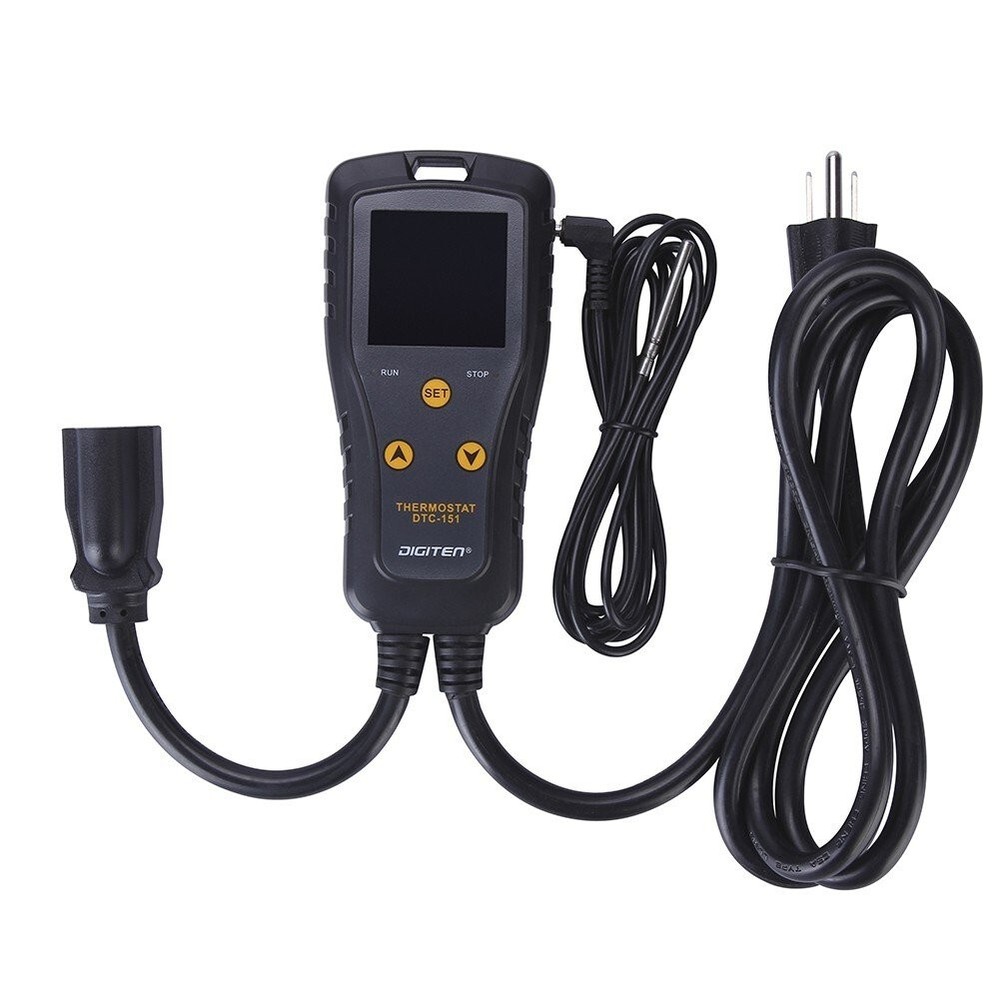 Temperature Controller Heat Mat Thermostat Outlet Digital Temperature Control...