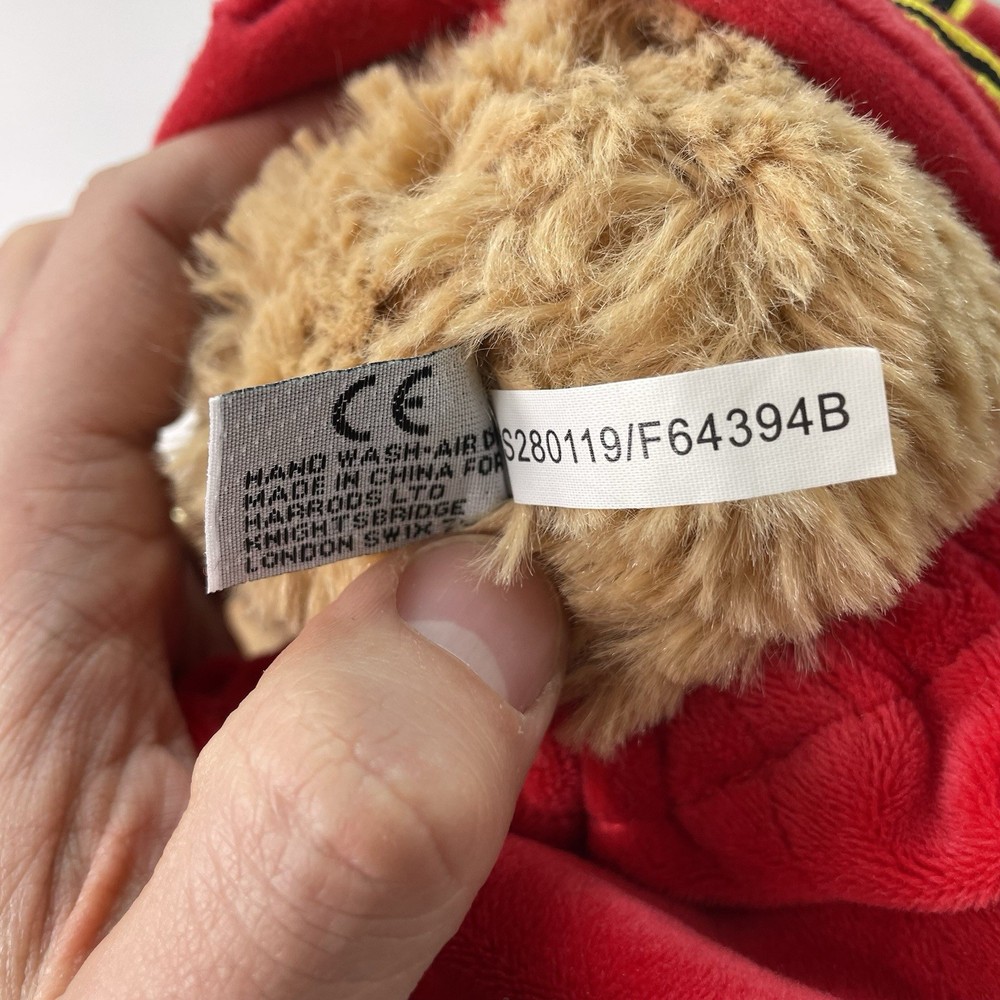 Vintage Harrods Beefeater Teddy Bear