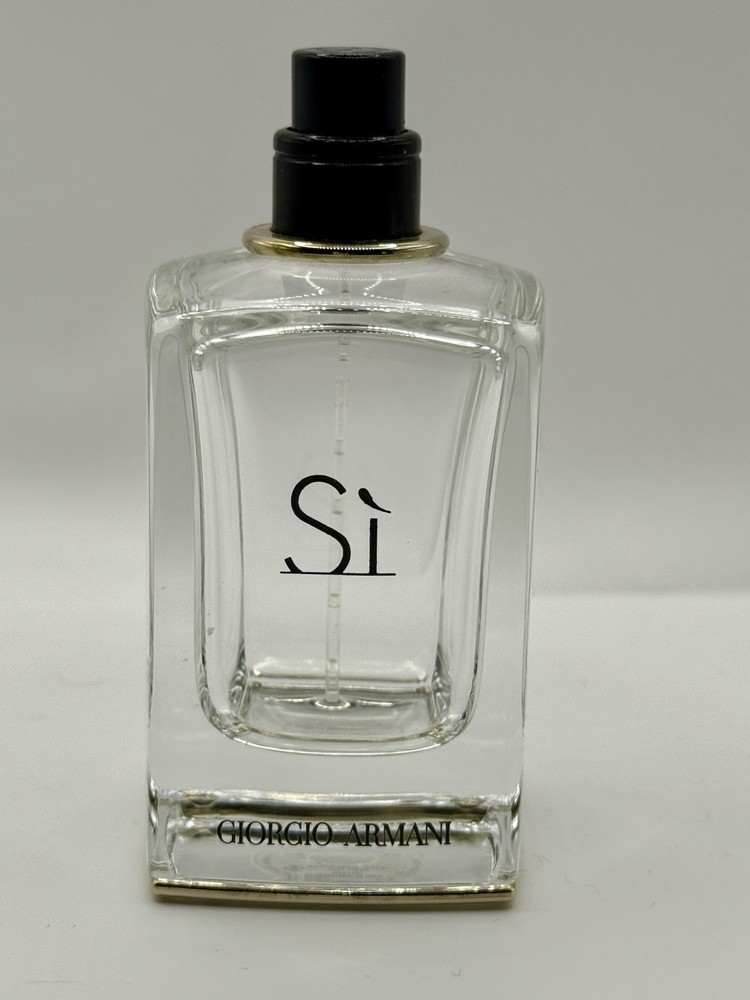EMPTY BOTTLE Giorgio Armani Si