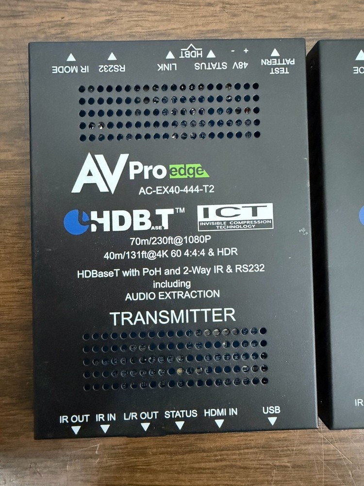 AV Pro edge AC-EX40-444-T2 Transmitter and Receiver