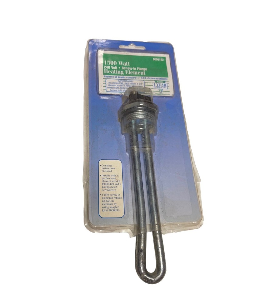 New 9000122 Screw-In Flange Heating Element **SALE**
