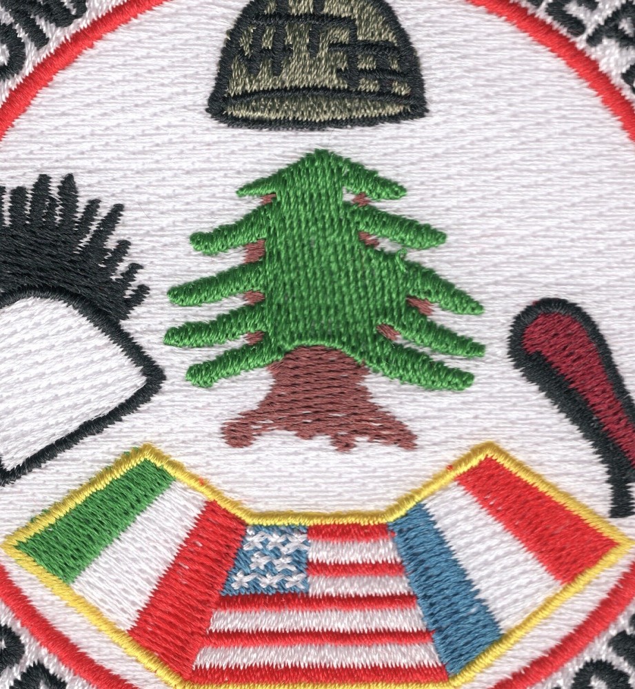 Multinational Peacekeeping Force Beirut Lebanon Patch