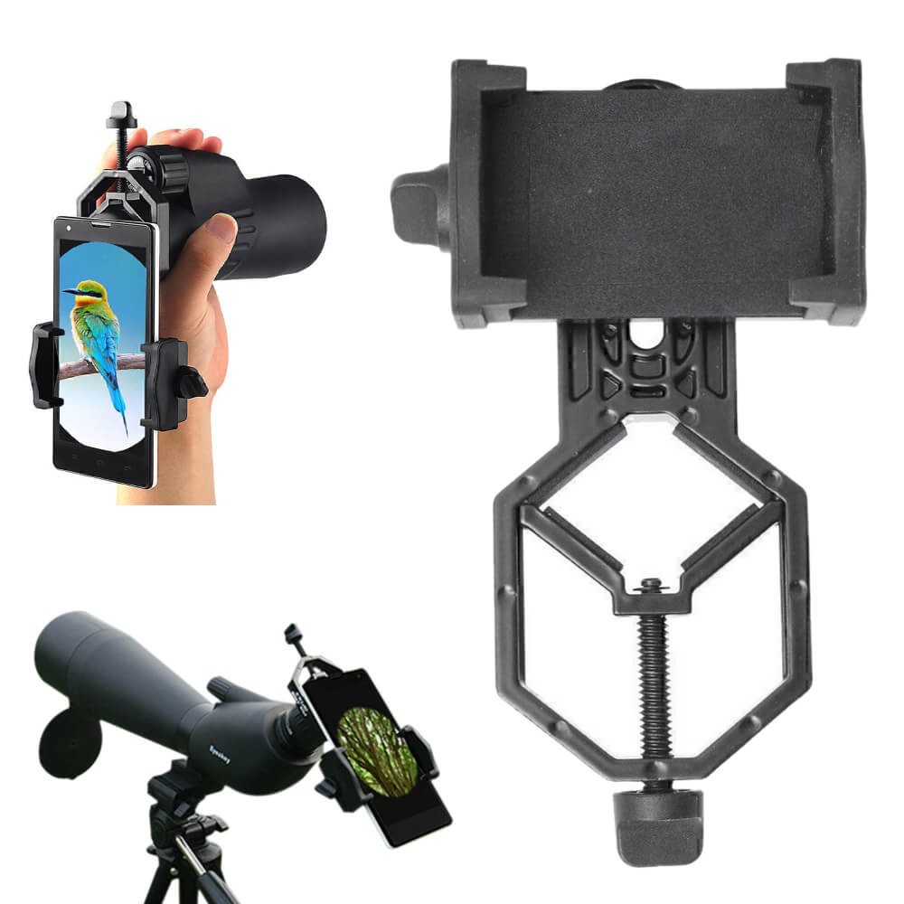 Mobile Phone Holder Adapter Bracket For Binoculars Monocular Scope Telescope
