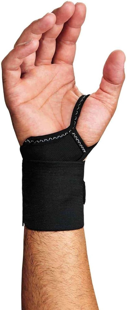 Wrist Wrap with Thumb Loop by ProFlex 420 - Adjustable Compression Support