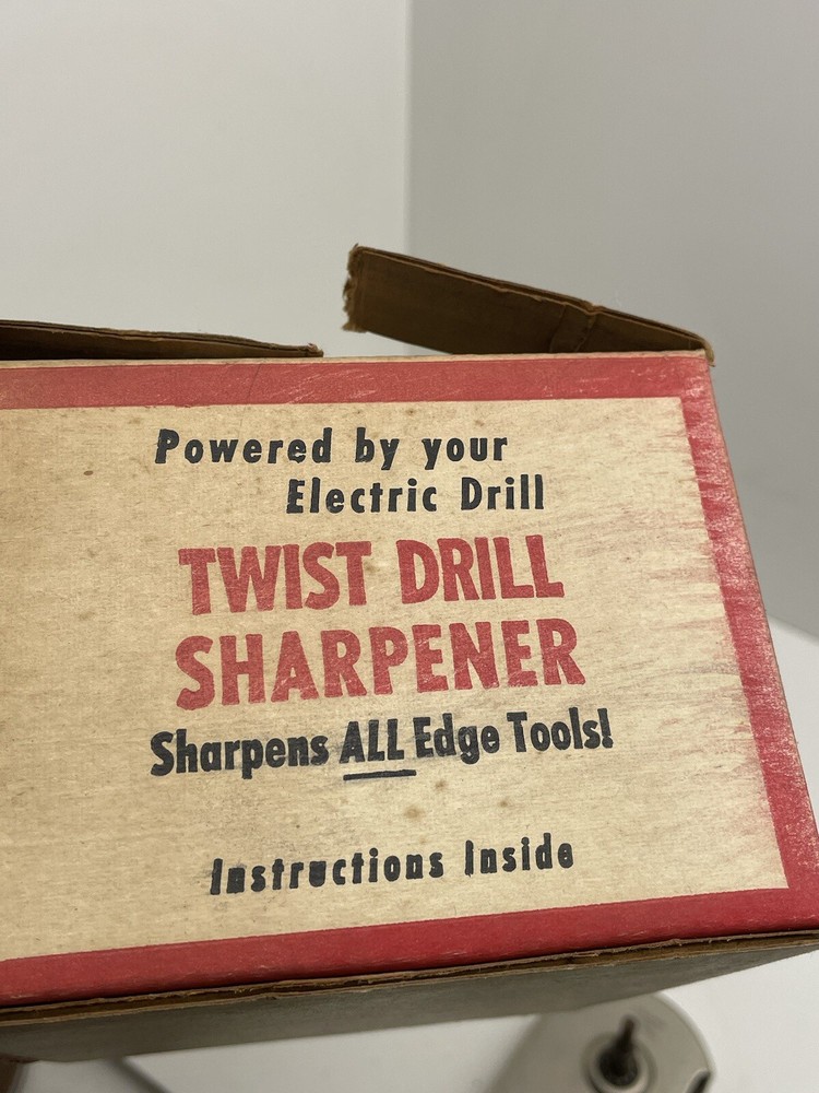 Vintage Sears Twist Drill Sharpener