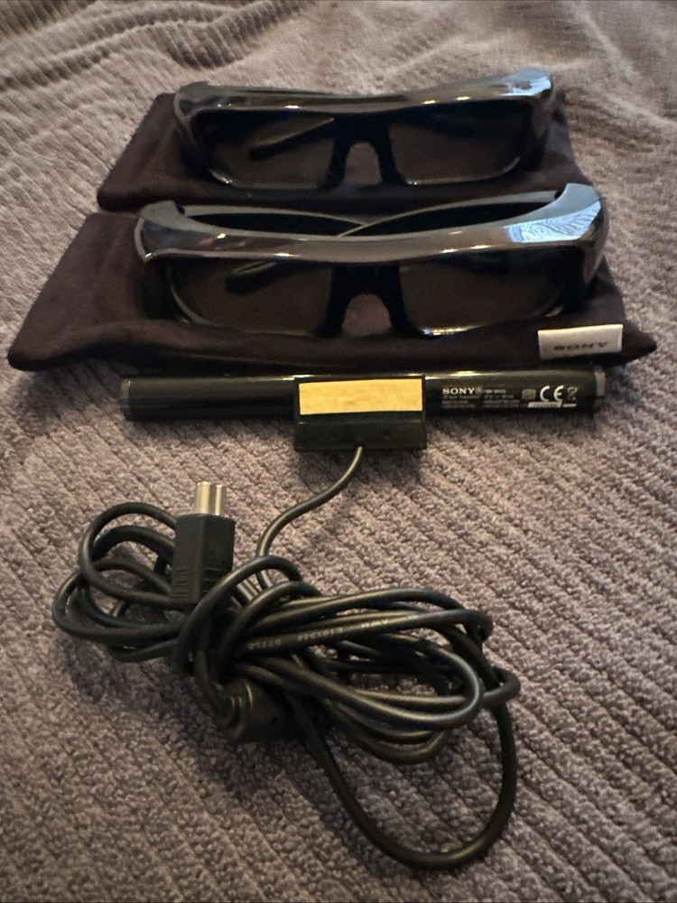 Sony 3D Glasses 2 Pack And 3D Sync Transmitter