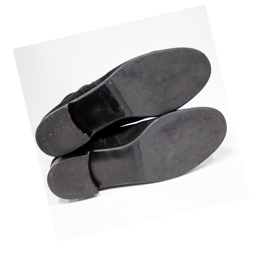 La CANADIENNE Black Leather Booties
