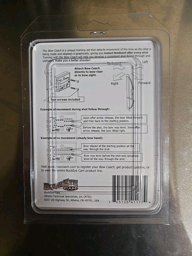 Buckeye Cam Bow Coach, Archery Training Aid