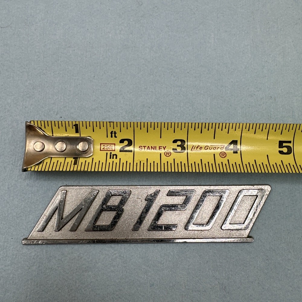 Mac Tools MB1200 Toolbox Logo Vintage Emblem