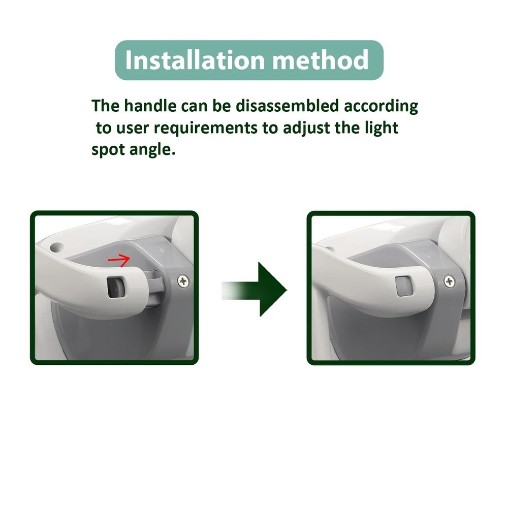 Dental Surgical LED Operation Light Sensor Switch Dual Color Adjustable 22mm
