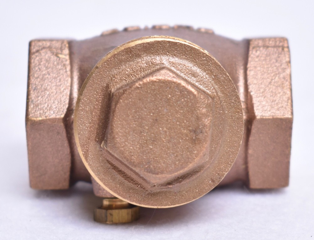 Empire Brass 3/4" In-Line Swing Check Valve