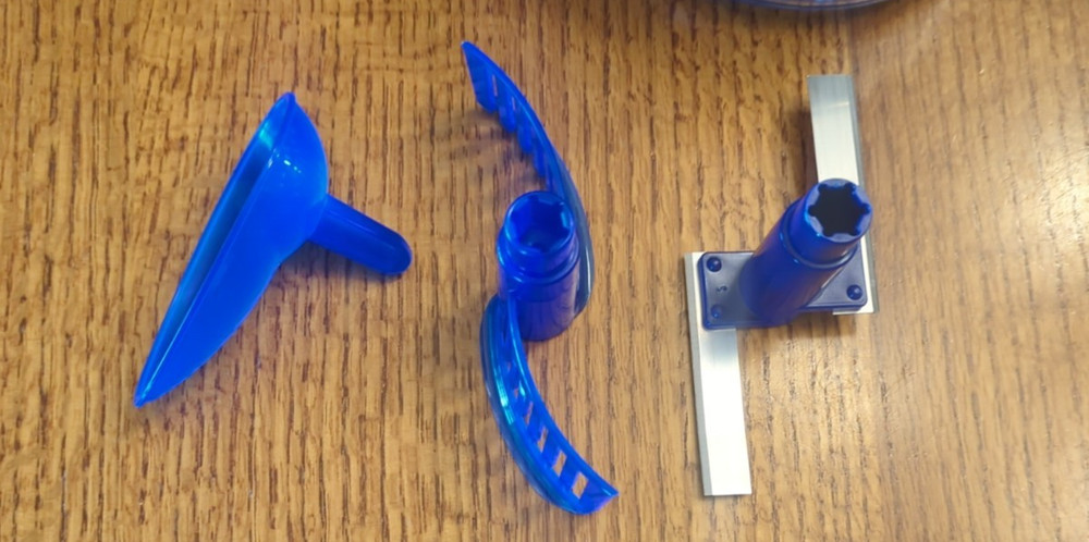 Tupperware │ Quick Chef Food Processor Chopper System │Sapphire Blue │