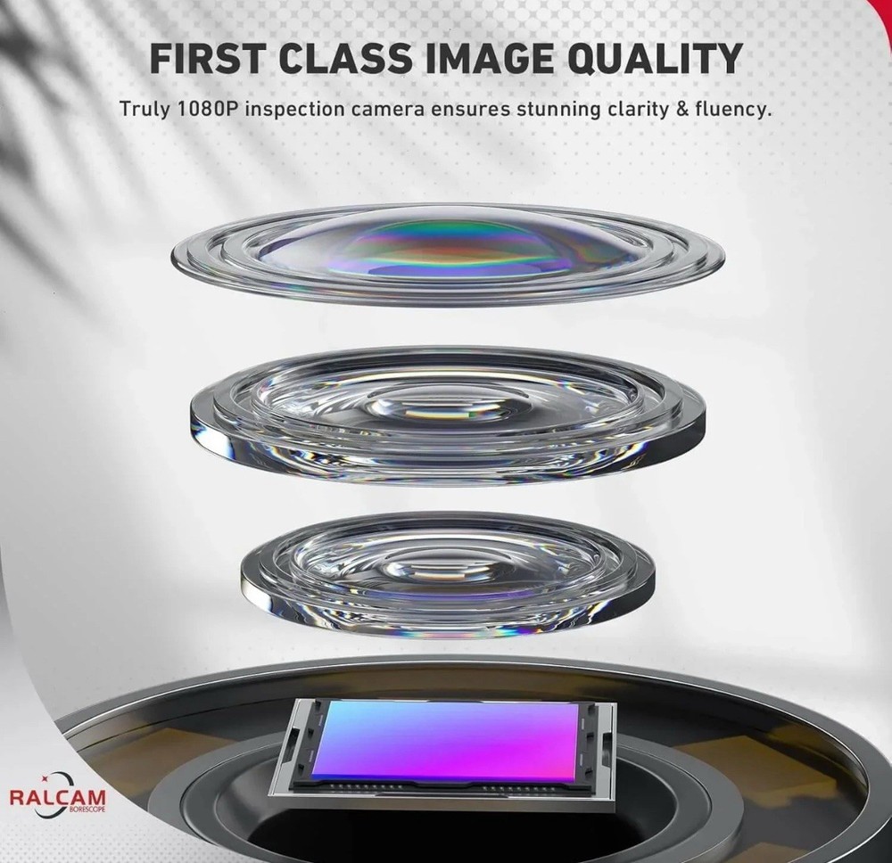 Ralcam F408A Borescope Endoscope Camera for Android & iPhone