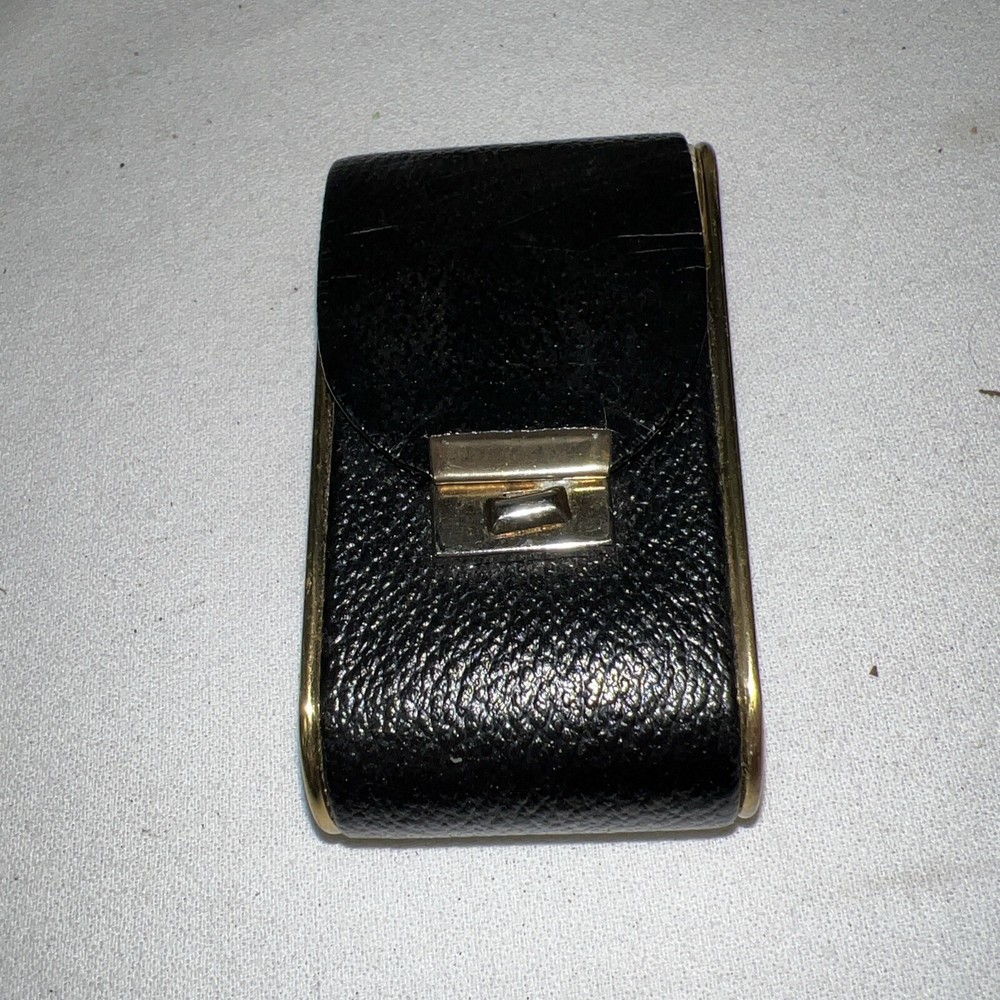 Black & Gold Binoculars With Carrying Case