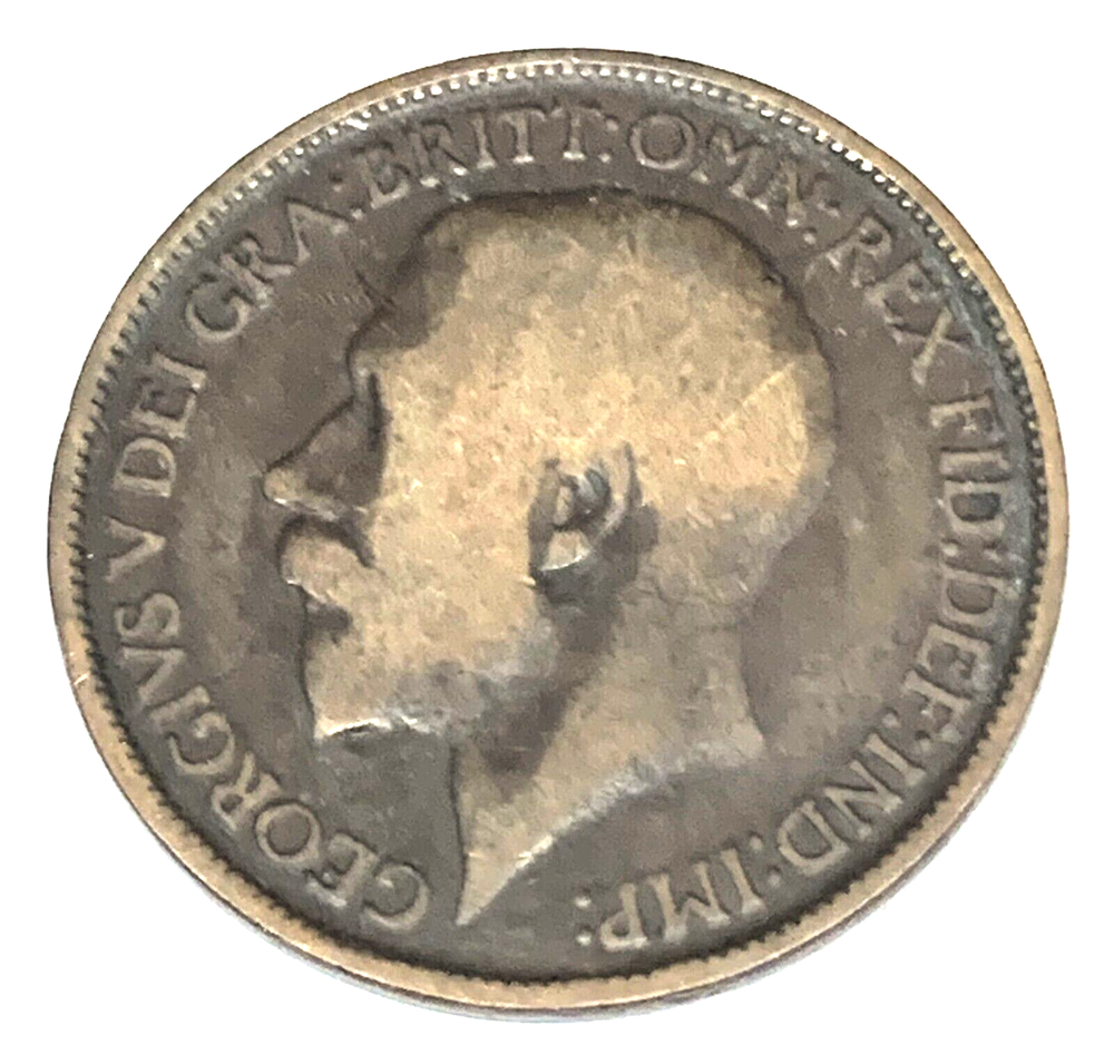 # C7690 GREAT BRITAIN COIN, HALF PENNY 1917