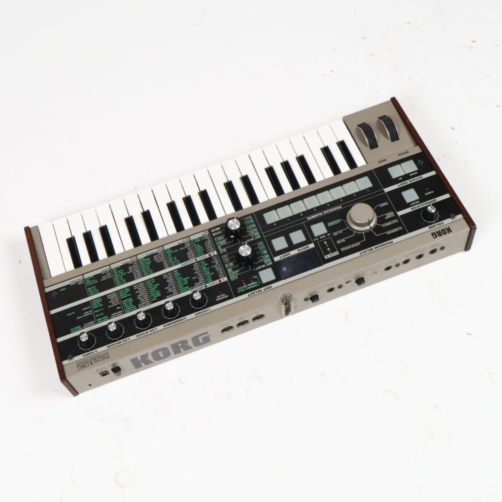 KORG microKORG Synthesizer Vocoder 37-Key Keyboard w/ Mic Analog Modeling Tested