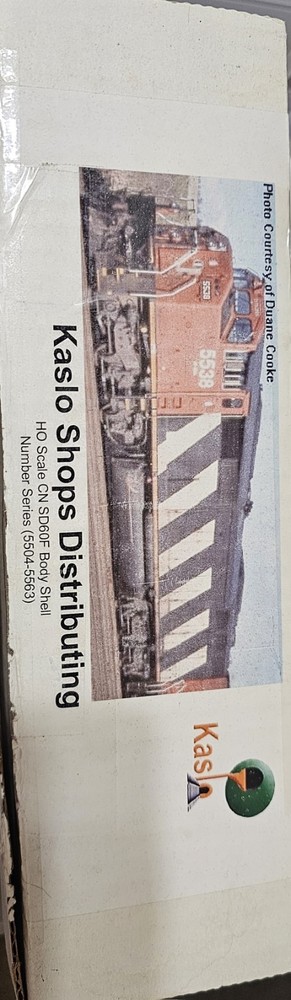 Kaslo Shops HO Scale CN SD60F SHELL with OMI DRIVE SYSTEMS KIT