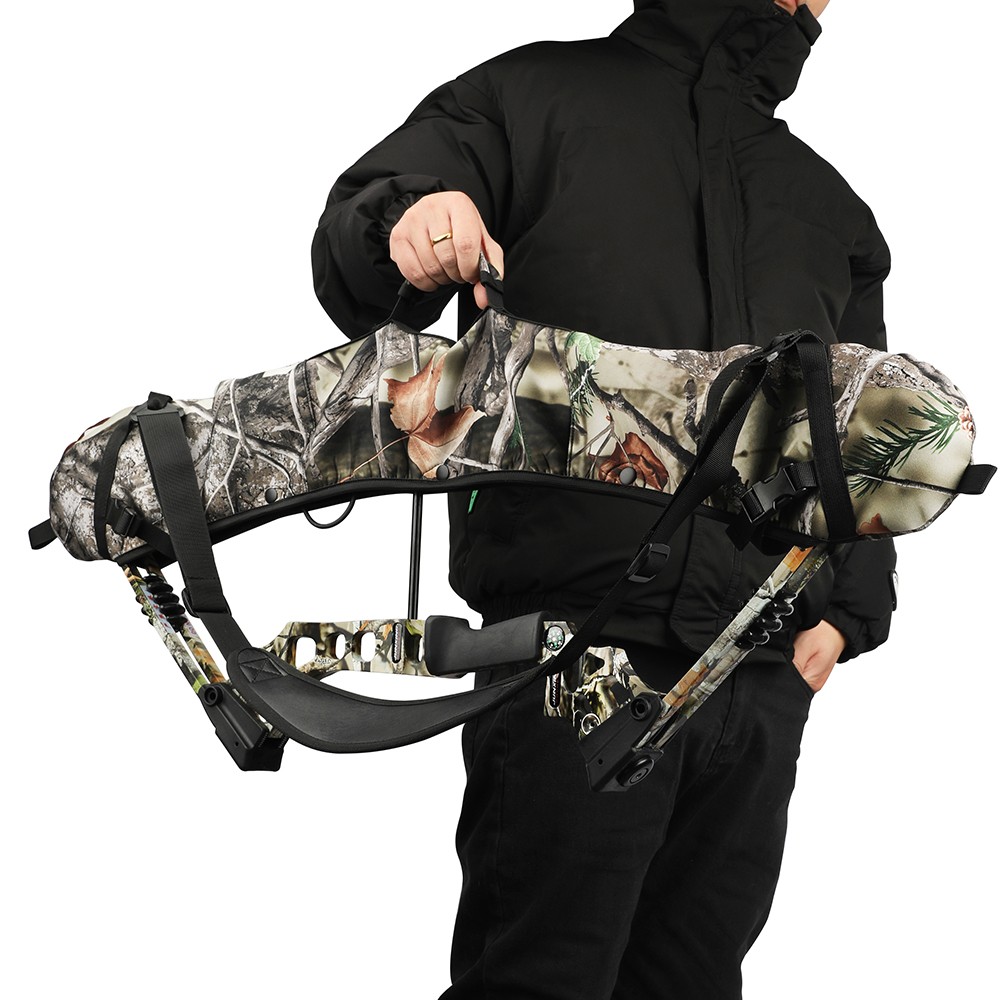 Archery Neoprene Compound Bow Bag Bow Cams Carrier Target Shooting Protector