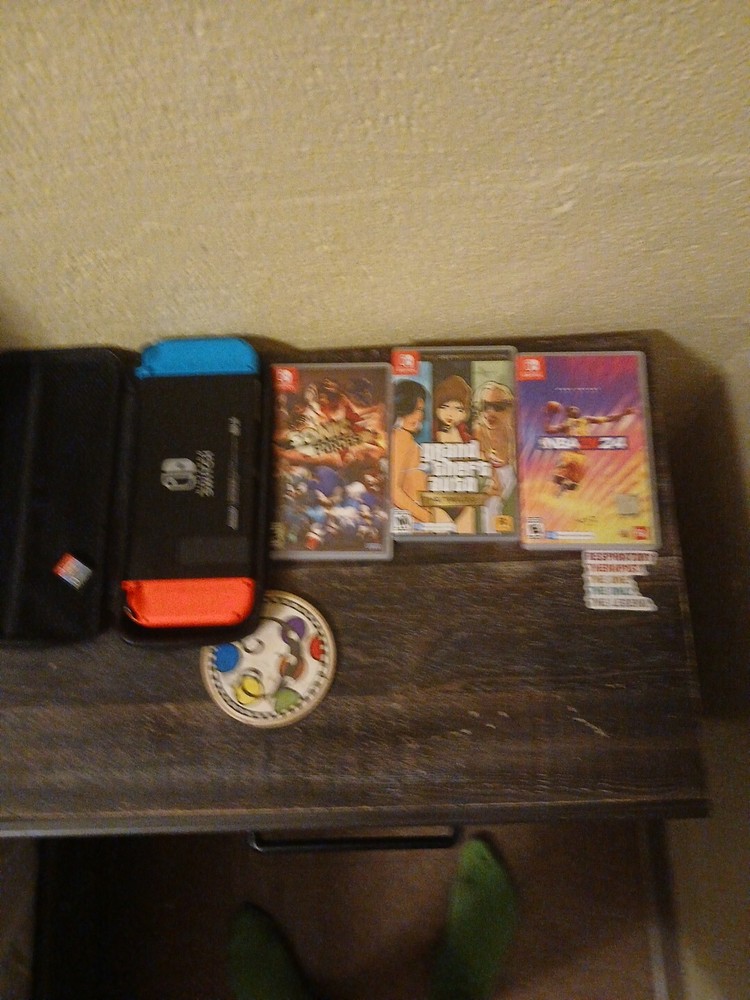 Nintendo Switch 32GB Handheld Console - Neon Red/Neon Blue