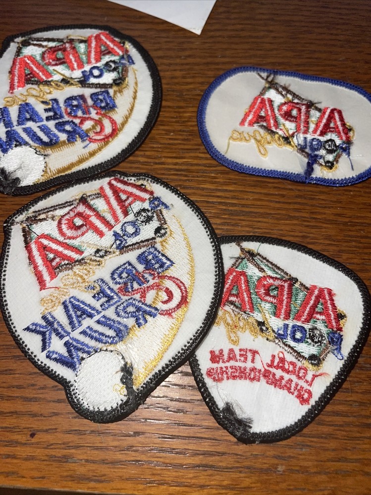4 apa pool league patches