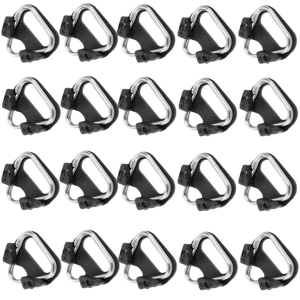 20Pcs Camera Strap Triangle Split Ring Adapter + Cap For Fuji Lecia Nikon Canon