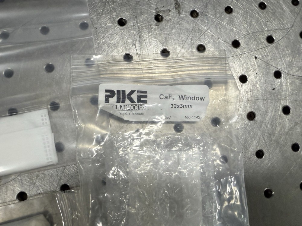 PIKE FTIR Optics Set – ZnSe/CaF₂ Windows, Gold Mirror, Holders