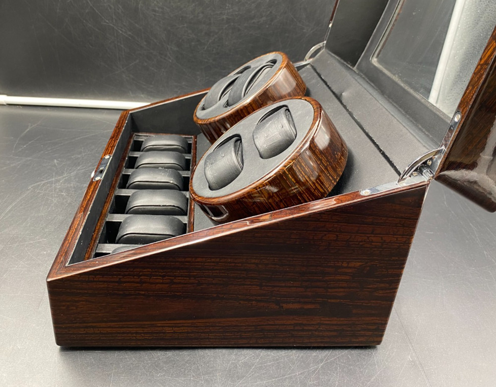 Steinhausen Automatic 4 + 6 Watch Winder & Storage Display Case